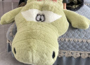 兜儿贝贝（douer beibei）生日礼物女大号毛绒玩具熊睡觉抱枕玩偶公仔棉花娃娃鳄鱼绿1.7米 晒单实拍图