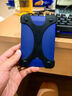 科硕（KESU） 移动硬盘大容量USB3.0 安全加密高速机械外接硬盘 奔放蓝+硅胶套 250GB 实拍图