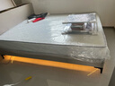 浪歌床 无床头床排骨架床架可定制无靠背床双人床民宿酒店公寓单人床 床+20CM羊羔绒棕垫【颜色备注】 1800*2000【无床头省空间】 实拍图