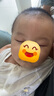 贝瑞加（Babyprints）婴儿衣服2件装新生儿连体衣短袖宝宝哈衣纯棉薄款爬服 白黄66 实拍图