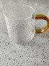 美斯尼 玻璃公道杯加茶漏套装公杯功夫茶具茶道配件茶滤网茶海分茶器功夫玻璃茶杯子茶道加厚耐热玻璃公杯 锤纹公道杯 +玻璃茶滤 套装 实拍图