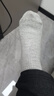 AUN袜子女夏季女袜中筒袜防臭抗菌女士棉袜薄款透气运动袜四季袜女款 中筒春夏款-2浅紫2浅粉2浅灰 = 6双 均码 实拍图