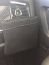 添达翻毛皮车载收纳挂袋汽车出风口车用置物袋手机储物袋盒车内钥匙 黑色 实拍图