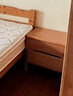 良工实木床头柜北欧卧室带抽屉现代简约储物柜收纳柜橡木二斗柜床边柜 纯实木床头柜 实拍图