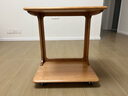 源氏木语 实木边几茶几客厅移动沙发侧边桌茶几简约卧室床头小桌子 樱桃木 移动边几0.55m 实拍图