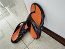 真维斯（Jeanswest）拖鞋男夏季踩屎感人字拖男外穿潮厚底沙滩凉鞋 黑色 45码/46码  实拍图