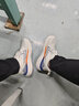 飞跃（Feiyue）运动鞋男鞋女鞋2024新款春秋季透气网面鞋子男减震情侣休闲跑步鞋 米/灰 41 实拍图