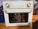 KGMT英国品牌 烤箱家用 小型 烘焙 空气炸锅一体机 多功能20升电烤箱 拉斐尔绿双旋钮 20L 1 实拍图