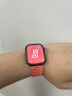 APPLEApple/苹果applewatch9原装手表表带iWatch8运动表带ultra2通用耐克表带 橙粉色ML(新款) 45/49/44mm 晒单实拍图