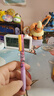 KACOx SMILEYWORLD联名优写3合1多功能笔黑红按动中性笔+自动铅笔 学生刷题标记用笔 花趣1支 实拍图
