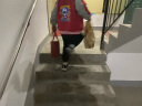 艾诺轮男童长袖t恤中大童春秋天季款装9-12岁男孩中小学生秋衣上儿童春秋打底衫中大童宽松韩版拼接上衣 橘色 140 实拍图