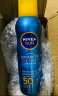 妮维雅（NIVEA）冰感防晒喷雾200ml SPF50 高倍抗晒 清爽透气 防水防汗 实拍图