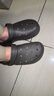 斯凯奇（Skechers）夏季男士洞洞鞋外穿软底包头凉鞋拖鞋轻便防滑沙滩鞋243160 实拍图