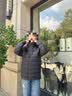 雪中飞男士短款羽绒服春秋冬纯色轻松时尚户外游玩百搭保暖休闲外套羽绒 黑色 XL (185) 实拍图