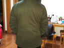 吉普（JEEP）棉衣男加厚中年冬季纯棉服中长款保暖外套可脱卸内胆棉袄男装大码 军绿-0031 2XL 建议体重180斤左右 实拍图