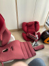 感恩（ganen）儿童安全座椅0-4-12岁360度旋转 ISOFIX 瑞亚魅影红 实拍图