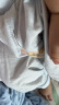 舒贝怡婴儿衣服内衣套装儿童睡衣宝宝家居服纯棉对开秋衣秋裤蓝色80CM 晒单实拍图