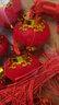新新精艺新年装饰红灯笼串2026马年春节过年装饰挂件4条商场布置用品挂饰 实拍图