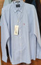 罗蒙（ROMON）纯棉牛津纺长袖衬衫男士休闲纯色上衣春秋款中青年商务修身衬衣男 1021蓝色 43 实拍图