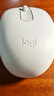 罗技（Logitech）M196 无线蓝牙鼠标 办公鼠标 笔记本商务办公家用 小巧便携 对称手型 珍珠白 实拍图