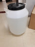 古达塑料桶酵素桶带盖加厚大白桶密封废液桶化工桶储水桶蜂蜜发酵桶 50L白色【食品级超厚】 实拍图