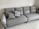 林氏家居现代简约布艺沙发客厅【星际灰】S098-A左双+右双 实拍图
