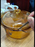 康宁玻璃煲汤锅 家用炖熬煮汤锅 美国康宁双耳晶彩透明高汤锅火锅煲锅 VSD3.5L（内嵌式盖） 22cm 实拍图