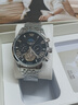 冠琴（GUANQIN）手表男士全自动机械表 镂空飞轮多功能男表瑞士品质夜光防水国表 钢带本黑/定制刻字/礼盒装 实拍图