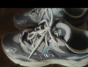 FILA斐乐男鞋男子跑鞋MARS II火星二代复古运动鞋减震男鞋 烟灰/鸽子灰-FD 43 实拍图