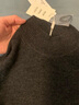 森马（Semir）森马美利奴纯色羊毛衫女24冬新款半高领打底衫可机洗109724107001 实拍图