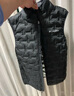 Columbia哥伦比亚男子银点拒水无缝热压鸭绒650蓬羽绒背心WE4253 010修身版型 黑色 XL (185/104A) 实拍图