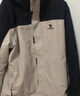 骆驼（CAMEL）三防冲锋衣户外登山服防水防风防污三合一保暖时尚运动外套 A9W214119AX冰晶灰色/黑色，男女 XS 实拍图