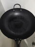 荣事达铁锅章丘老式传统炒菜锅炒锅已开锅无涂层家用不粘锅燃气灶适用 不粘不锈【粘锅包退】平底带盖 34cm 免开锅 实拍图