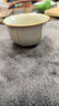 陶迷（TAOMI）高档主人杯茶杯品茗杯汝窑小茶杯茶盏家用陶瓷功夫茶具泡茶杯 黄汝窑条纹杯 50ml 1只 200mL以下 实拍图