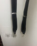IFSONG男士成人裤子男款西裤吊带Y型背带夹子胖人松紧防滑吊裤带礼盒装 黑色Y型四夹J001A 实拍图