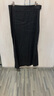 无印良品（MUJI）女式 麻混 弹力 直筒裙 长半身裙女春款裙子半裙 中长裙 女装 黑色 L (165/70A) 实拍图