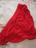 健将红内裤男马年本命年内裤男士三角裤2条透气柔软祥云大红男式裤 竹纤维- 2条 XL (170/90) 实拍图
