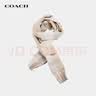蔻驰（COACH）奢侈品围巾女士羊毛秋冬款围脖白色4629【品牌授权直供】 实拍图