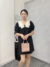 NINE WEST包包女包轻奢斜挎包女士单肩包2025新款小方包生日礼物送女友老婆 藕荷色 长15.5CMx宽9CMx高16CM 实拍图