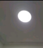 君御 极简超薄led吸顶灯简约现代卧室灯阳台走廊过道儿童房间护眼灯具 YD8303-300白光LED(白) 实拍图