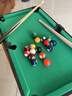 浮造台球桌家用儿童小型桌面室内迷你桌球六一礼物玩具可折叠大号桌子 【2.5cm球】62厘米-中号短腿桌面 实拍图
