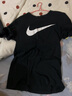 耐克(NIKE)春夏男短袖T恤 纯棉 运动休闲 经典简约 DC5095-010 黑色M 实拍图