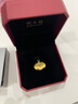 周大福儿童宝宝百福长命锁黄金吊坠(工费160)约4.35g EOF98 实拍图