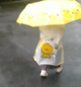 牧萌儿童雨衣男童女童防水全身雨披幼儿园小学生雨具 黄色小黄鸭 S 实拍图