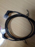 一绳CABLE CREATION CL0372 旋转弯头超6类网线CAT6A细线款10G万兆成品跳线360度直角电脑宽带网络连接线1m 实拍图