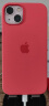 Apple/苹果 iPhone 13 专用 MagSafe 硅胶保护壳 iPhone保护套 手机壳-柚粉色 实拍图