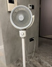 艾美特（AIRMATE）【小暴风】空气循环扇大风量摇头电风扇家用台式落地扇升级加高换气轻音柔风小风扇 FA18-X115 实拍图