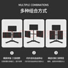 戈普显示器支架三屏 品字形三屏显示器支架 电脑增高支架 免打孔底座式支架横竖切换17-27英寸使用SP1 实拍图