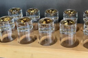 品喻（PINYU）金山二两白酒杯带刻度套装家用高端玻璃酒杯100ml分酒器酒具高档 实拍图