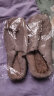 IQGD棉拖鞋女居家保暖情侣款软底舒适防滑N680咖色40-41码 实拍图